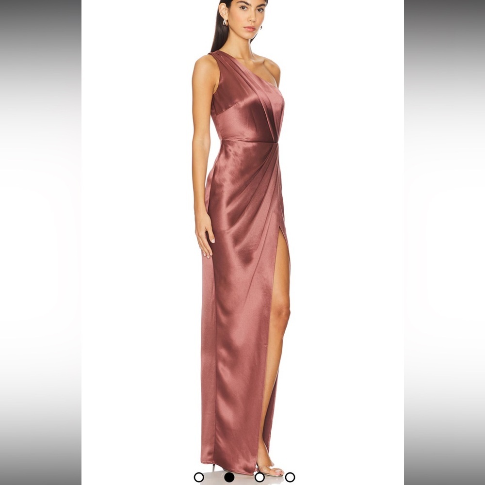 New | Sau Lee Revolve Preston Dress in Brown 2